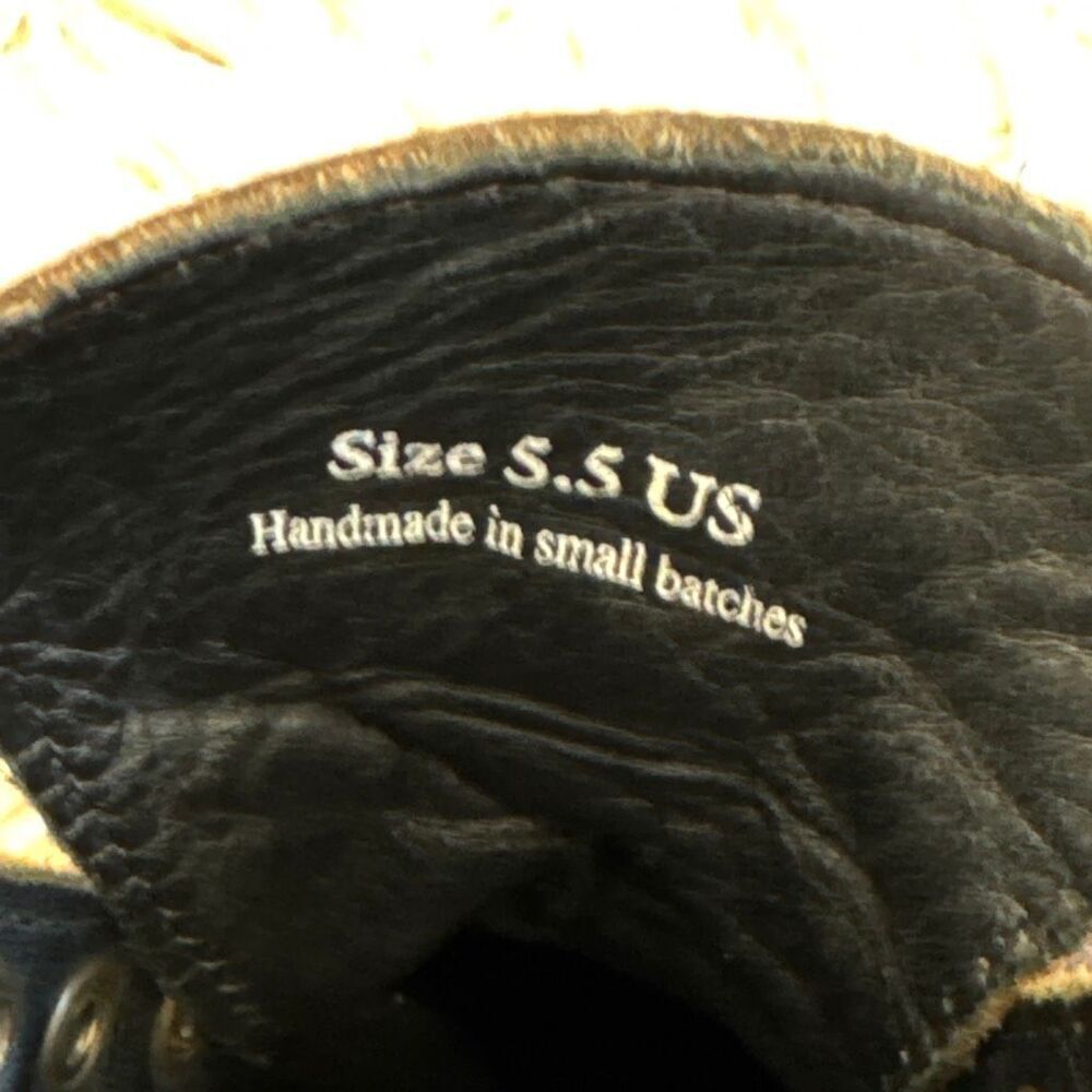 Thursday Boot Company lace up leather boots size 5.5 - Picture 10 of 12